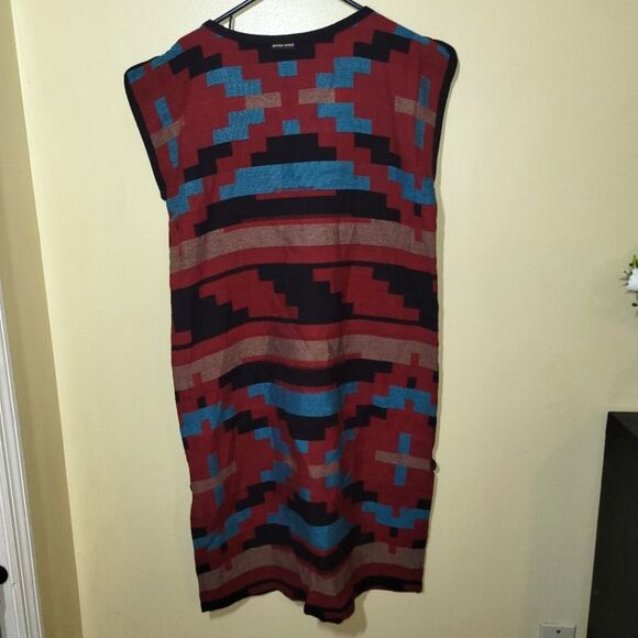Navajo Spirit Red Rug Dress XL - Picture 3 of 8